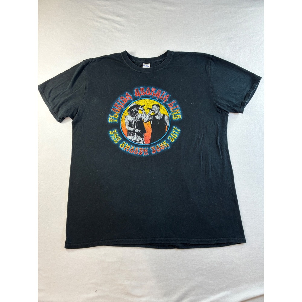 Gildan Florida Georgia Line Concert T-Shirt Mens XL Black Countrycore Tour 2017